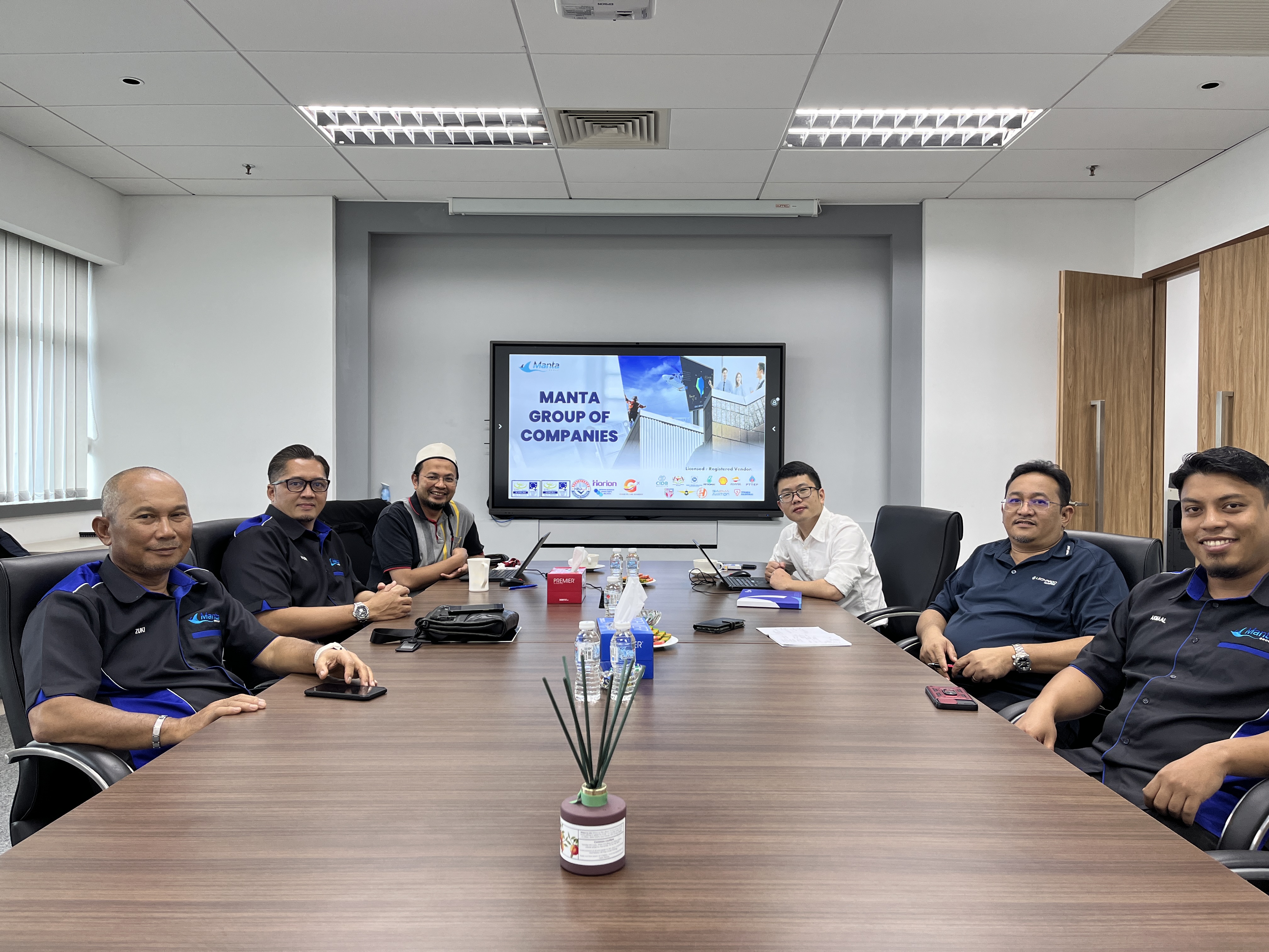 Meeting with Mr.Frank